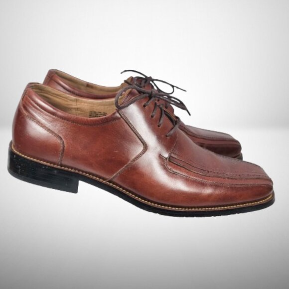 Stacy Adams Men's Size 10 Oxford Lace Up Dress Shoes Corrado Leather - Picture 8 of 12